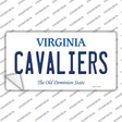 Cavaliers VA Novelty Sticker Decal Small