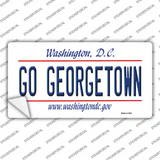 Go Georgetown Novelty Sticker Decal Small