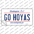 Go Hoyas Novelty Sticker Decal Small