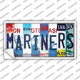 Mariners Strip Art Novelty Sticker Decal Small