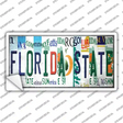 Florida State Strip Art Novelty Sticker Decal