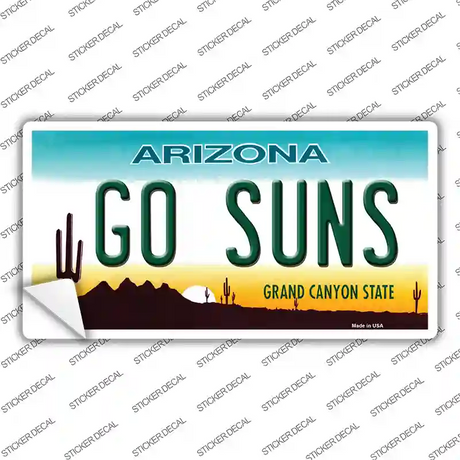 Go Suns Novelty Sticker Decal