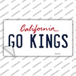 Go Kings Novelty Sticker Decal Small