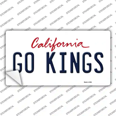 Go Kings California Novelty Sticker Decal Small