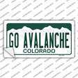 Go Avalanche Novelty Sticker Decal Small