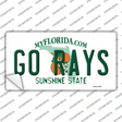 Go Rays Novelty Sticker Decal Small