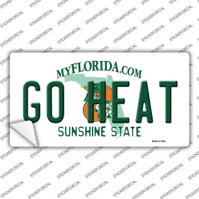 Go Heat Novelty Sticker Decal Small