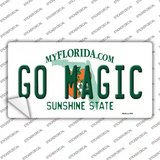 Go Magic Novelty Sticker Decal Small