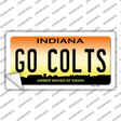 Go Colts Novelty Sticker Decal Small