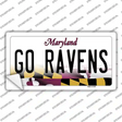 Go Ravens Novelty Sticker Decal Small