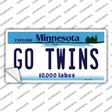 Go Twins Novelty Sticker Decal Small