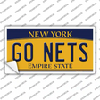 Go Nets Novelty Sticker Decal Small