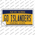 Go Islanders Novelty Sticker Decal Small