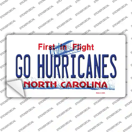 Go Hurricanes Novelty Sticker Decal Small