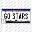 Go Stars Novelty Sticker Decal Small