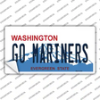 Go Mariners Novelty Sticker Decal Small