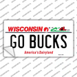 Go Bucks Novelty Sticker Decal Small