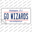 Go Wizards Novelty Sticker Decal Small