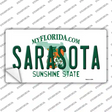 Sarasota Florida Novelty Sticker Decal Small