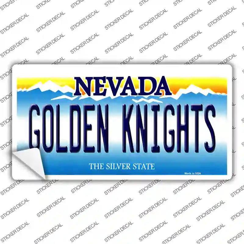 Golden Knights Novelty Sticker Decal Small