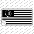 3 Percenter American Flag Novelty Sticker Decal Small