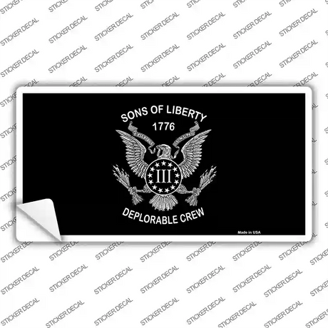 Sons of Liberty 1776 Novelty Sticker Decal Small