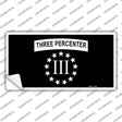 3 Percenter Ring of Stars Novelty Sticker Decal Small