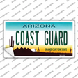 Coast Guard Arizona Novelty Sticker Decal Small