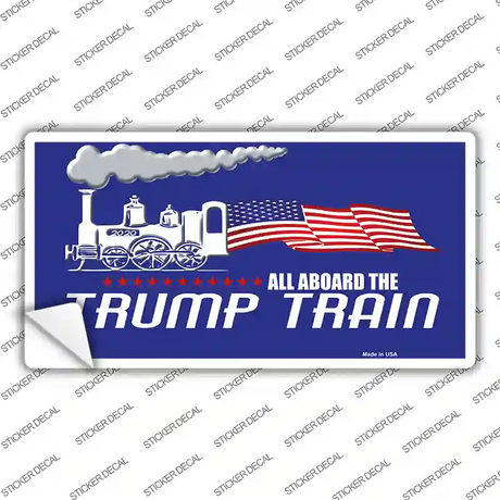 Trump Train Novelty Sticker Decal Small