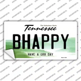 Be Happy Novelty Sticker Decal Small