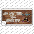 Grad Without Rad Novelty Sticker Decal