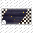 Alaska Racing Flag Novelty Sticker Decal Small