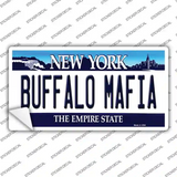 Buffalo Mafia New York Novelty Sticker Decal Small