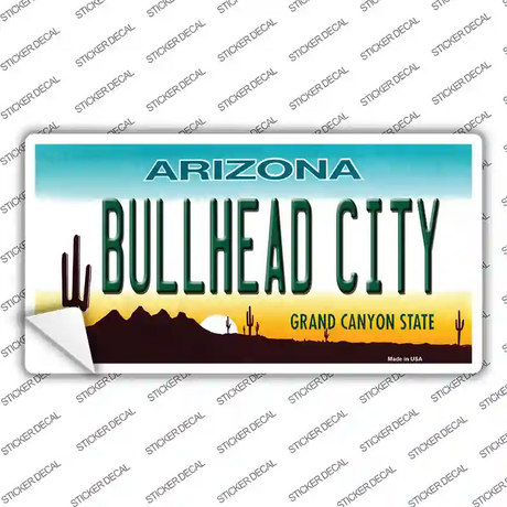 Bullhead City Arizona Novelty Sticker Decal