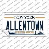 Allentown Excelsior New York Novelty Sticker Decal Small