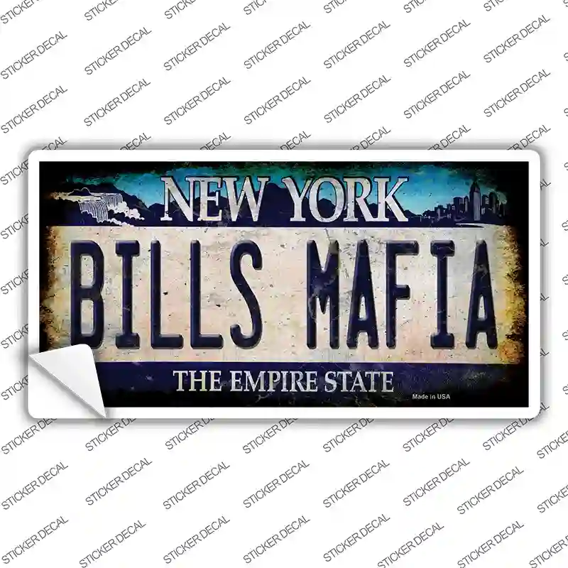 Bills Mafia Novelty Sticker Decal Small