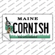 Cornish Maine Novelty Sticker Decal Small