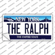 The Ralph NY Blue Novelty Sticker Decal Small