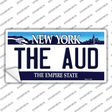 The Aud NY Blue Novelty Sticker Decal Small