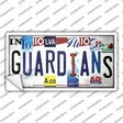 Guardians Strip Art Novelty Sticker Decal Small