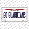 Go Guardians Ohio Novelty Sticker Decal Small