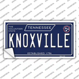 Knoxville Tennessee Blue Novelty Sticker Decal Small