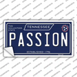 Passion Tennessee Blue Novelty Sticker Decal Small