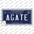 Agate Tennessee Blue Novelty Sticker Decal Small