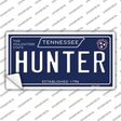 Hunter Tennessee Blue Novelty Sticker Decal Small