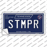 Stmpr Tennessee Blue Novelty Sticker Decal Small