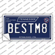 Best M8 Tennessee Blue Novelty Sticker Decal Small