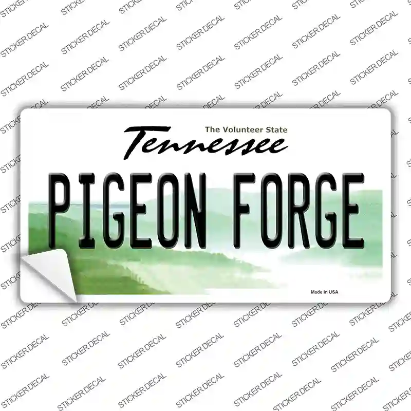 Pigeon Forge Tennessee Novelty Sticker Decal Small