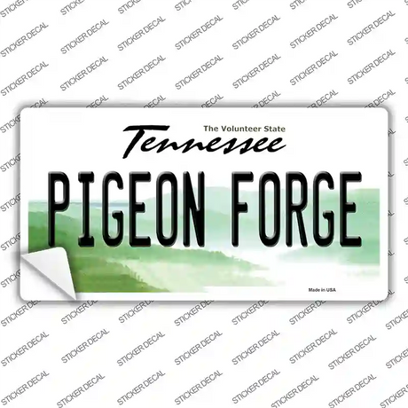 Pigeon Forge Tennessee Novelty Sticker Decal Small