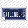 Gatlinburg Tennessee Blue Novelty Sticker Decal Small